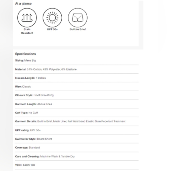 Original use size 4xl and 5xl cheetah swim trunks - Picture 3 of 3